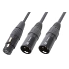 Monacor - Cord aud XLR/XLR, 0,5m - CX140