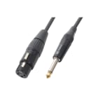Monacor - Cordon audio XLR femelle / jack 6,35 mâle mono, 12 m - CX40-12