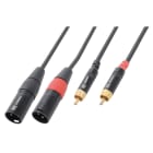 Monacor - Cord aud XLR/RCA - CX66-3