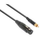Sodel - Cordon audio XLR femelle / RCA mâle, 15 cm - CX136