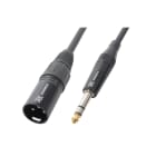 Sodel - Cordon audio XLR mâle / jack 6,35 mâle stéréo, 15 cm - CX139
