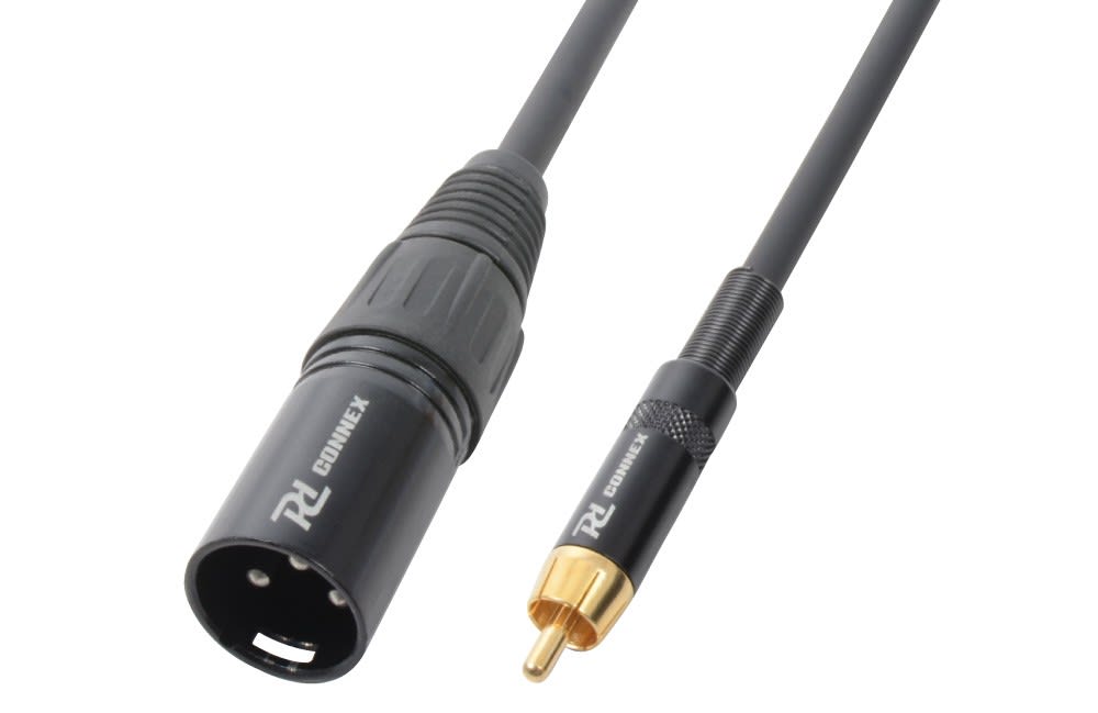 Monacor - Cord aud XLR / RCA - CX52-3