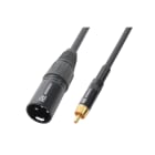 Monacor - Cordon audio XLR mâle / RCA mâle, 8 m - CX52-8