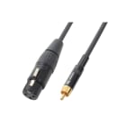 Sodel - Cordon audio XLR femelle / RCA mâle, 3 m - CX54-3