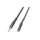 Monacor - Cordon audio jack 3,5 mâle stéréo / jack 3,5 femelle stéréo, 3,0 m - CX90-3