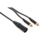 Monacor - Cordon audio XLR mâle / 2 x RCA mâle, 3,0 m - CX58-3