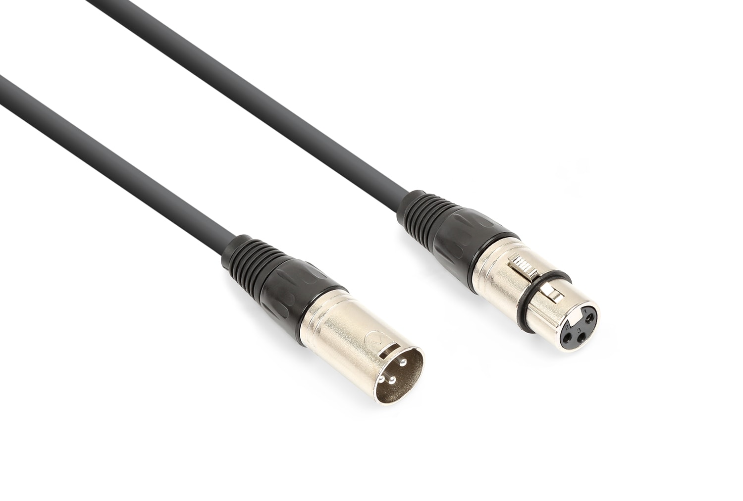 Monacor - Cordon audio XLR mâle / XLR femelle, 6 m - CX310-6