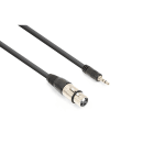 Sodel - Cordon audio XLR femelle / jack 3,5 stéréo, 0,5 m - CX320-05