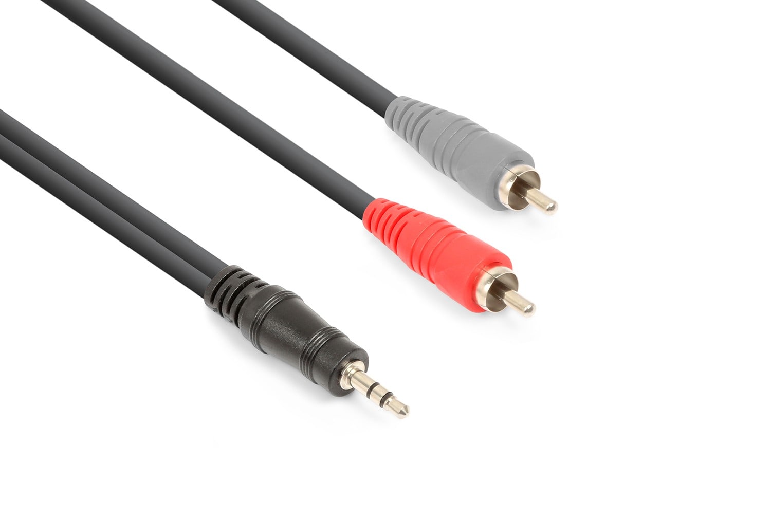 Sodel - Cordon audio jack 3,5 mâle stéréo / 2 x RCA mâle, 1,5 m - CX334-1