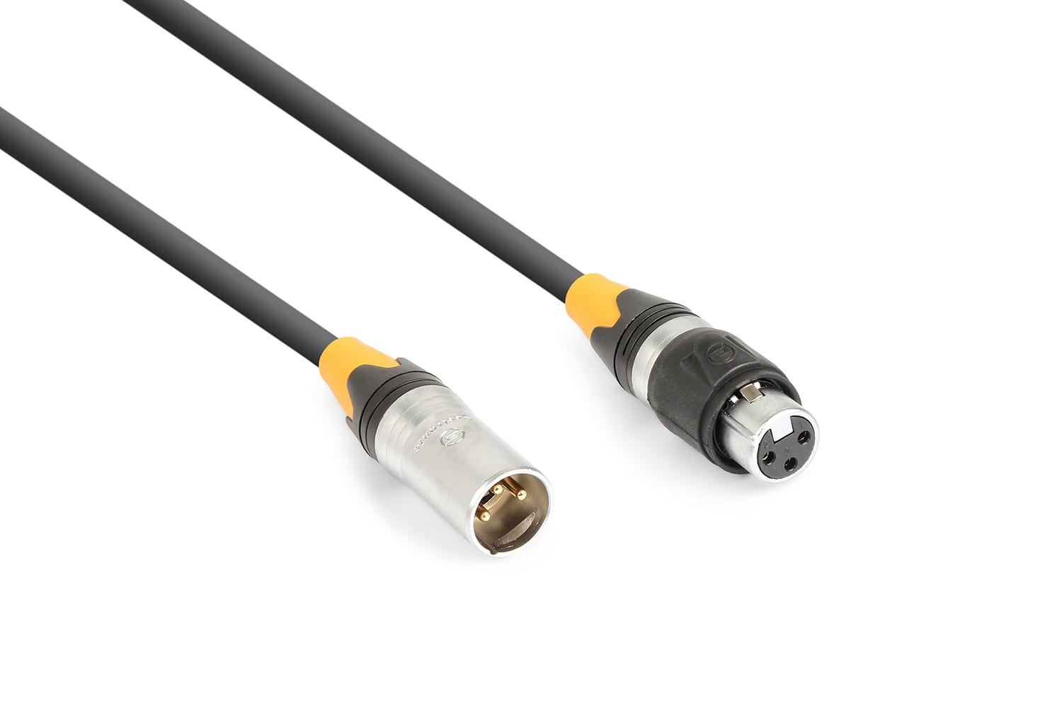 Sodel - Cordon DMX XLR 3 pôles mâle / XLR femelle, IP 65, 12 m - CX104-12
