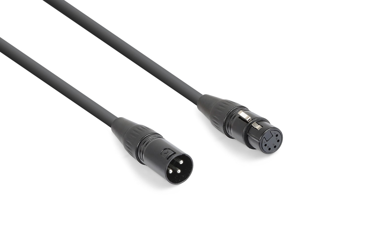 Sodel - Cordon DMX 3-PIN XLR mâle / 5-PIN XLR femelle, 10 cm - CX106