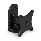 Monacor - Fixation murale pivotante, noire, pour enceintes PDW - PDWSB