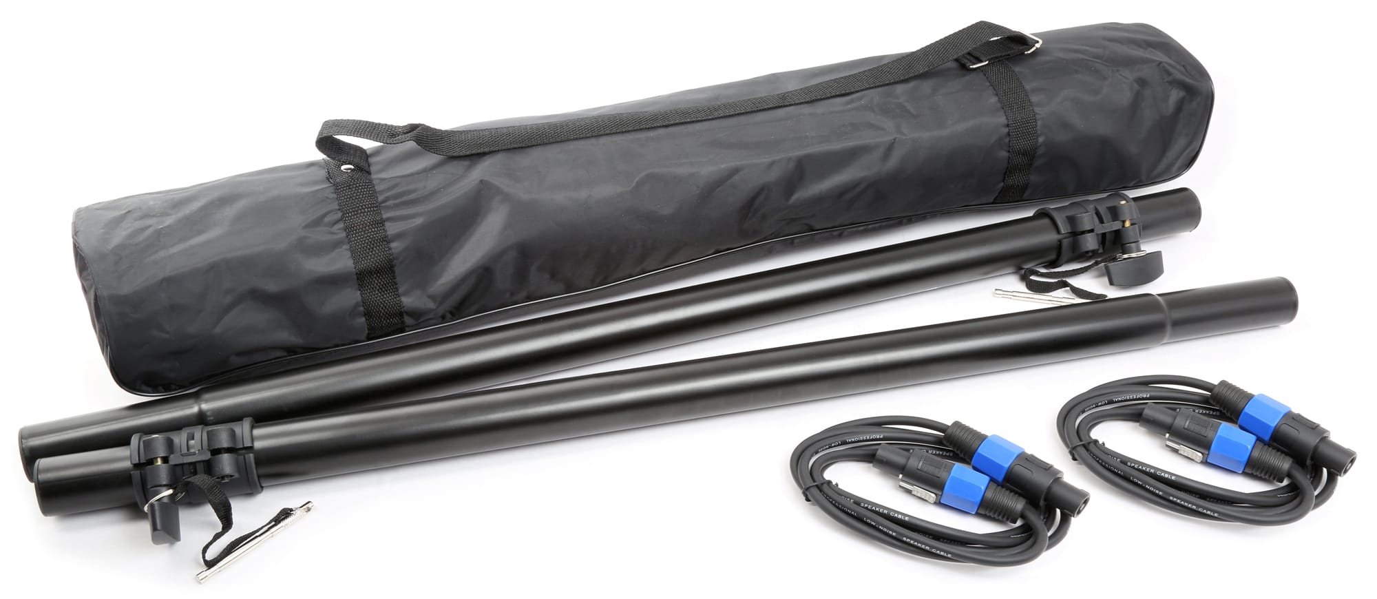 Monacor - Barre de liaison entre caisson et satellite, par paire - LST06