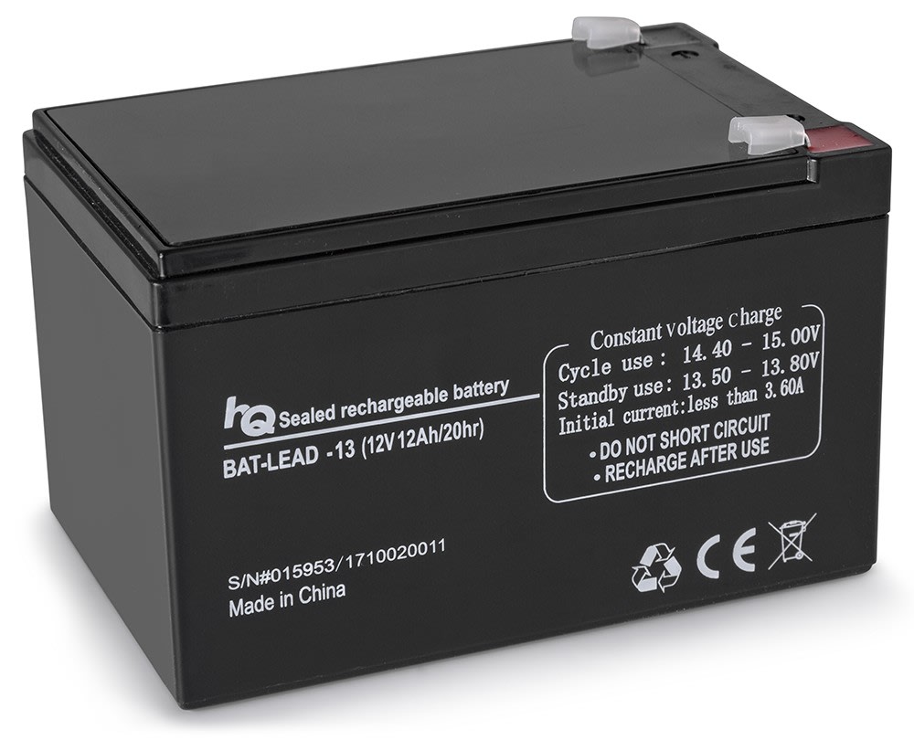 Monacor - Batterie / Accu, 12 V, 12 Ah