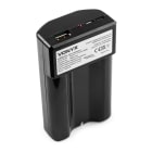 Monacor - Batterie Li-Ion 12 V avec chargeur, pour MEG060,065,075,090,120 - MRB12