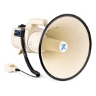 Monacor - Mégaphone 200 W, USB SD, BT, record sirène micro, batterie - MEG150