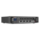 Monacor - Amplificateur, 240 W, 100 V, 8 ?, mixeur, 4 zones, multimédia/BT/FM - PDV240MP3