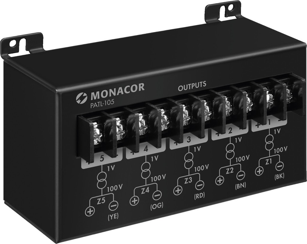 Monacor - Transmetteur 100 V x 5