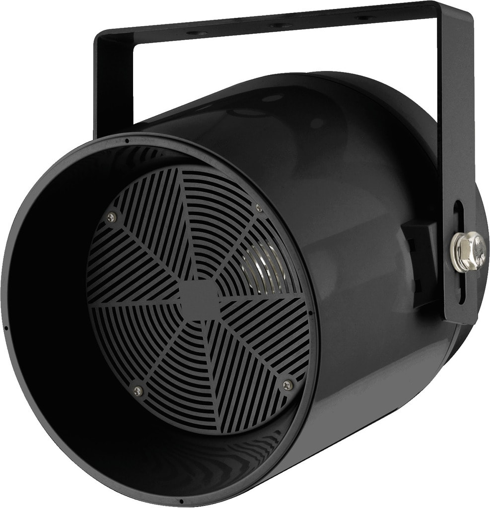 Monacor - Projecteur son Public adress, noir, 100 V, 30 W, IP66