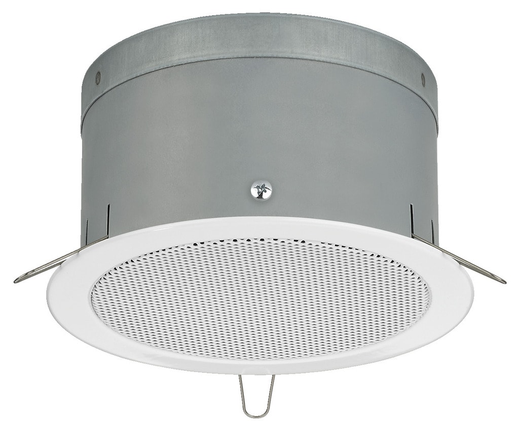 Monacor - Haut-parleur Public adress, encastré, 100 V, 6 W, EN54