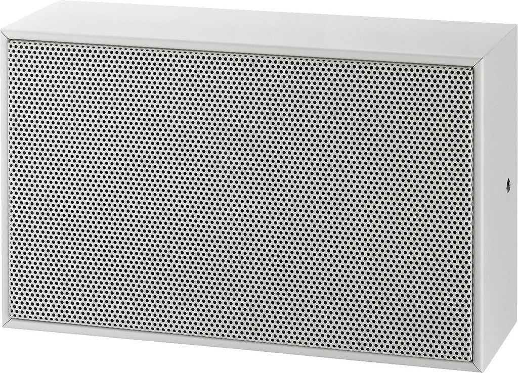 Sodel - Enceinte Public adress, 100 V, 2 x 6 W, murale, A/B, EN54, blanche