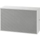 Monacor - Enceinte Public adress, 100 V, 2 x 6 W, murale, A/B, EN54, blanche
