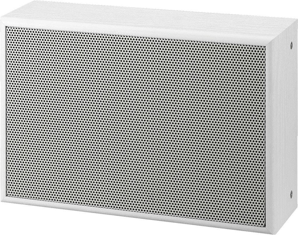 Monacor - Enceinte Public adress, 100 V, 6 W, murale, EN54, blanche