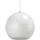 Monacor - HP PA, boule, blanc, 10W, IP44