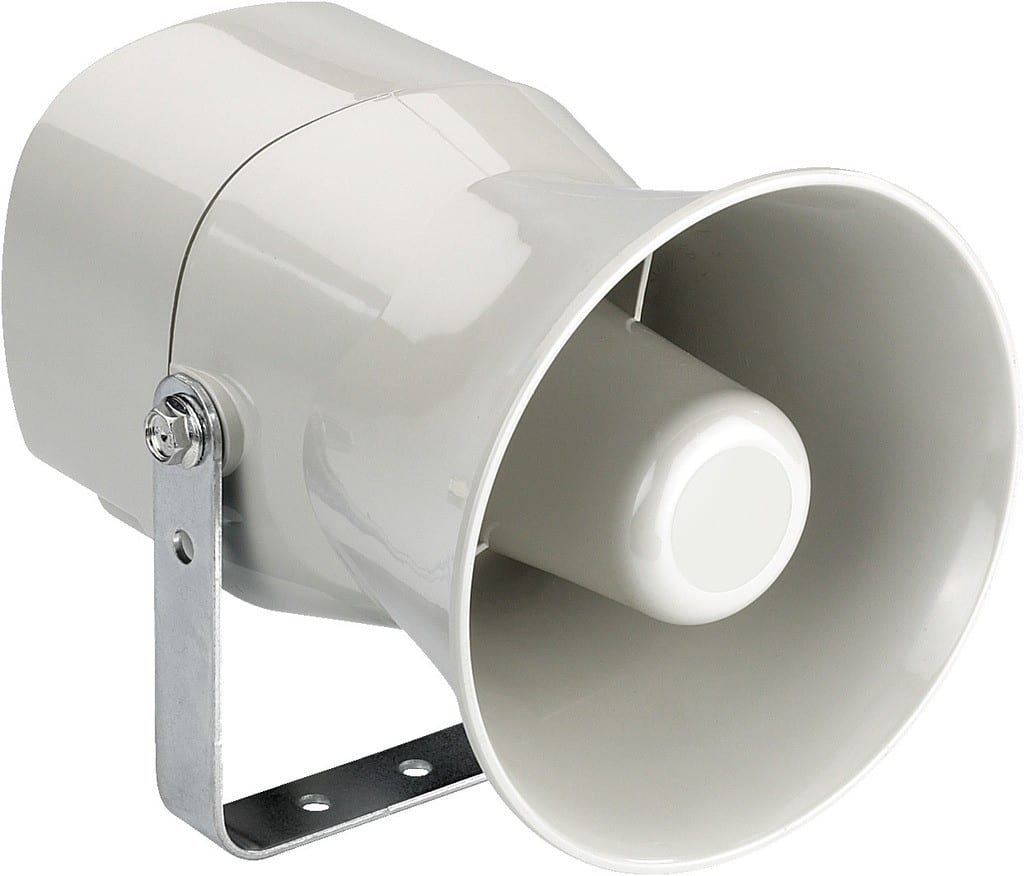 Sodel - Haut-parleur Public adress, chambre de compression, 100 V, 25 W, IP54