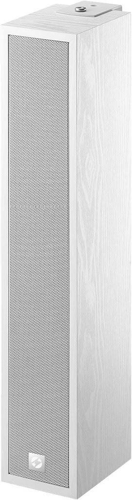 Monacor - Colonne sonore Public adress, 100 V, 40 W, 2 voies, blanche