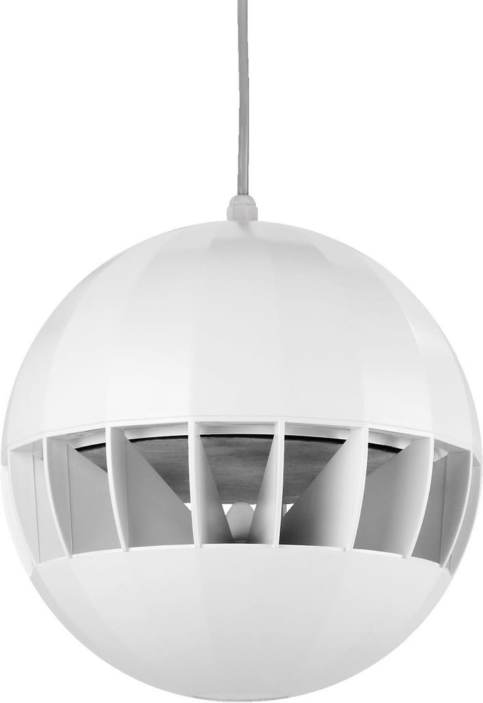 Monacor - HP PA, boule, blanc, 20W, 360°