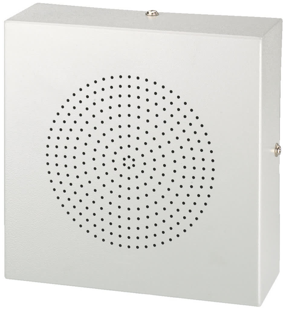 Monacor - Enceinte Public adress, 100 V, 6 W, murale, blanche