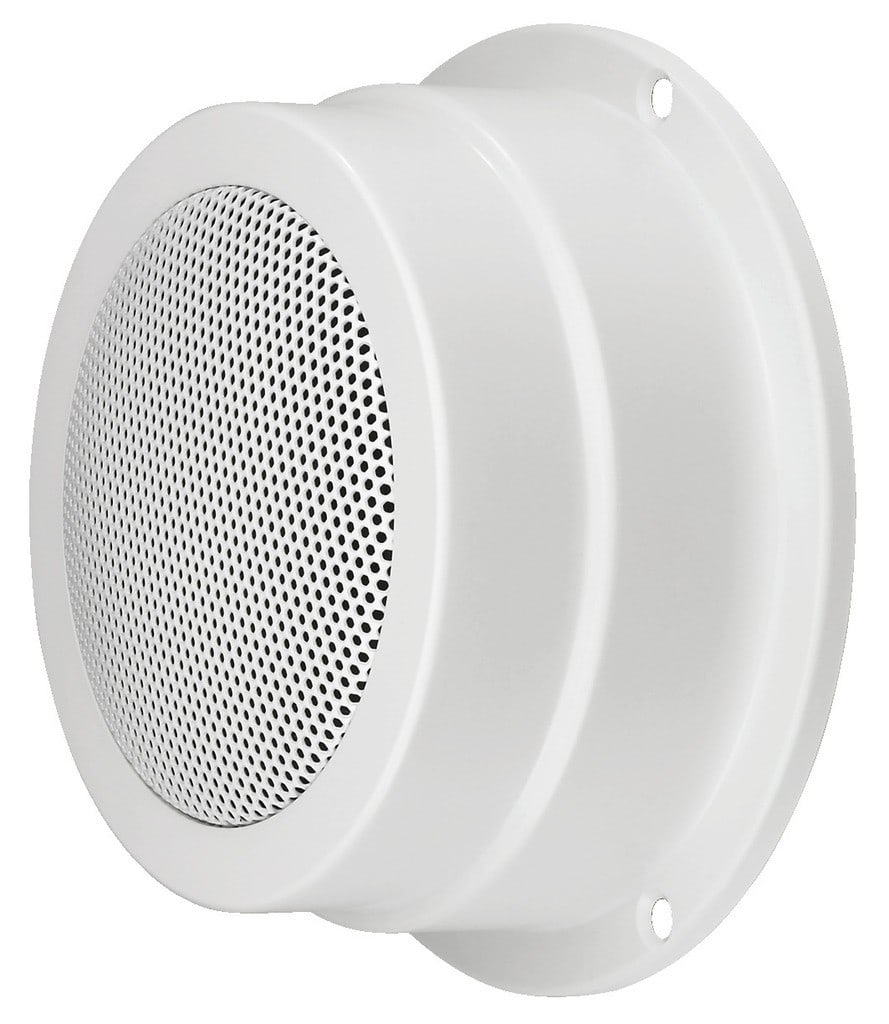 Sodel - Haut-parleur Public adress, mural, 100 V, 6 W, blanc