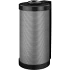 Monacor - Enceinte Public adress, 100 V / 8 ?, 30 W, murale 2 voies, noire