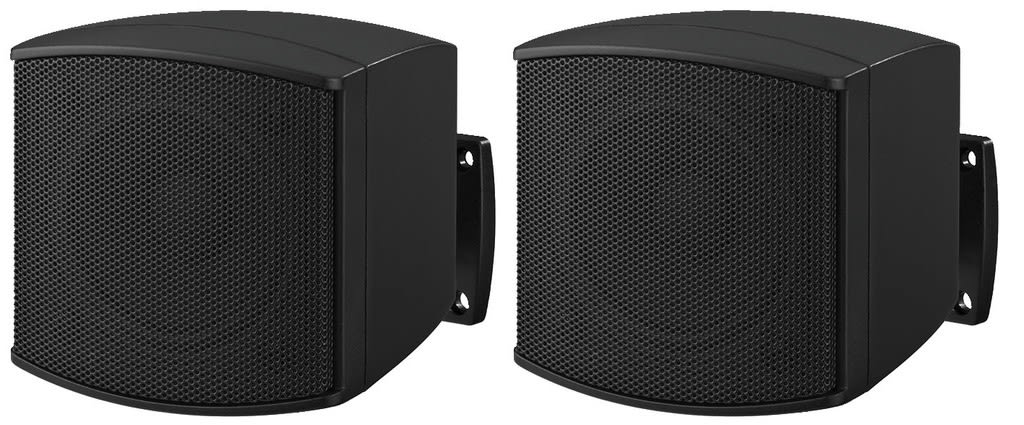 Monacor - Enceinte PA, 2x, 6W,min., noir