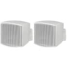 Sodel - Enceinte Public adress, 100 V, 8 ?, 6 W, miniatures, (paire), blanches