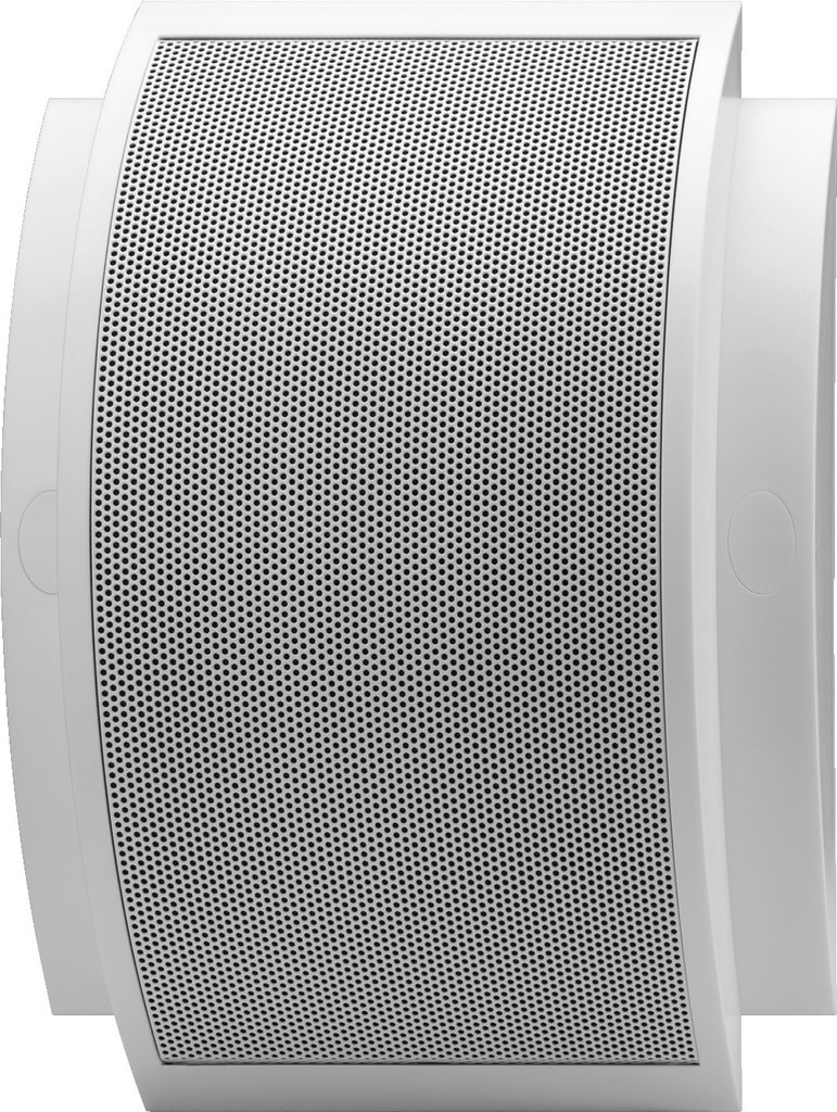 Monacor - Enceinte Public adress, 100 V, 2 x 6 W, murale A/B, EN54, blanche