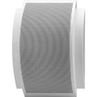 Monacor - Enceinte Public adress, 100 V, 2 x 6 W, murale A/B, EN54, blanche