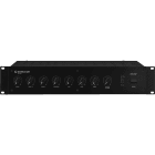 Monacor - Amplificateur 120 W, 100 V, 4 ?, mixeur, alim 230 V~ / 24 V=, module DANTE