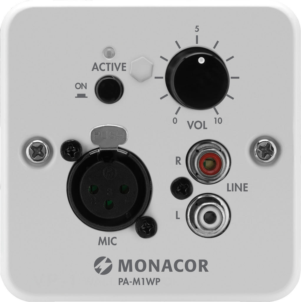 Monacor - Module PA, mural pour PA-M224