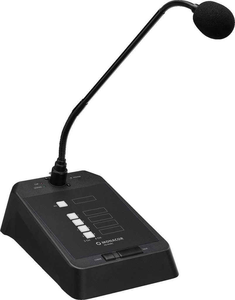 Sodel - Micro Public adress, commande pour PA-M224/M412