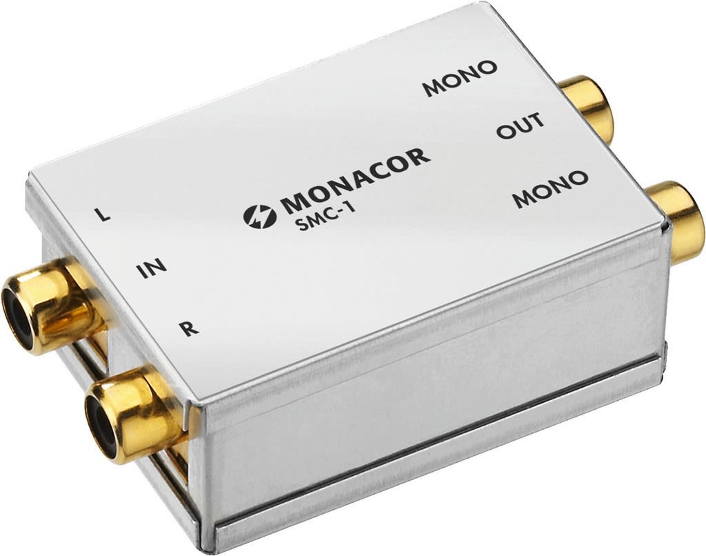 Monacor - Convertisseur stéréo / mono