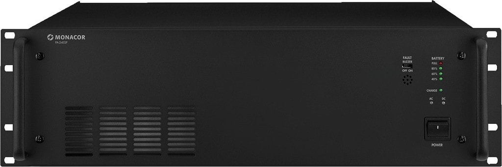 Sodel - Alimentation Public adress, secours 24 V