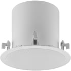 Monacor - Subwoofer, 100 V, 55 W, 6", pour montage encastré, blanc