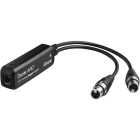 Monacor - Adaptateur DANTE entrée analogique x 2 AVIO