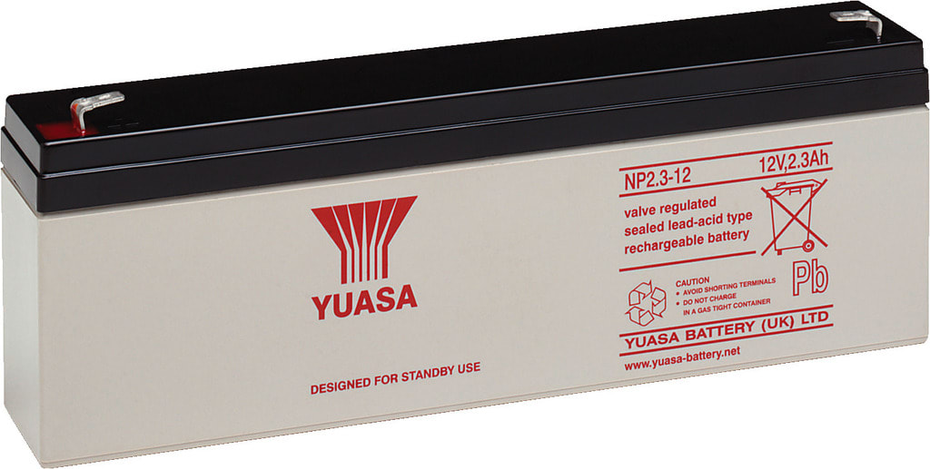 Monacor - Batterie / Accu au plomb, rechargeable, 12 V, 2,2 Ah - PANASONIC