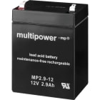 Monacor - Batterie / Accu , 12 V, 2,9 Ah