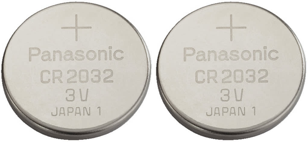 Monacor - Batterie - Pile CR2032,3V (x2)