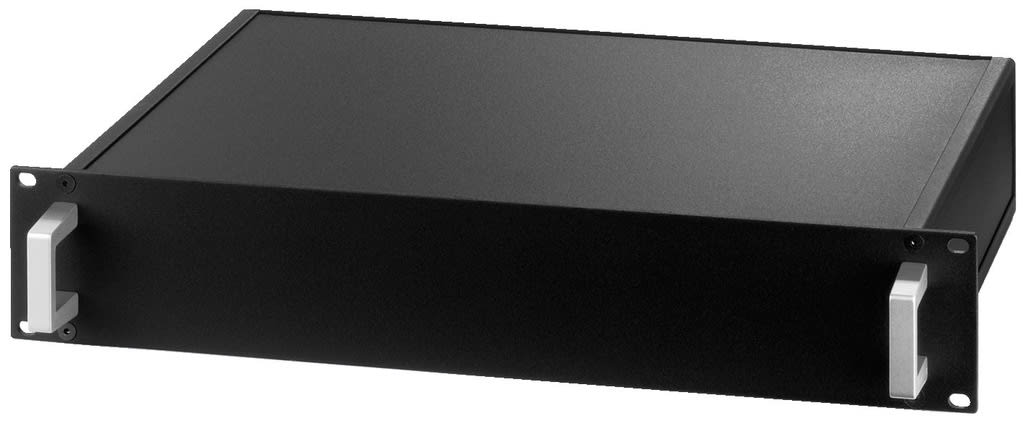 Monacor - Coffret profilés rackable 19", 2 U