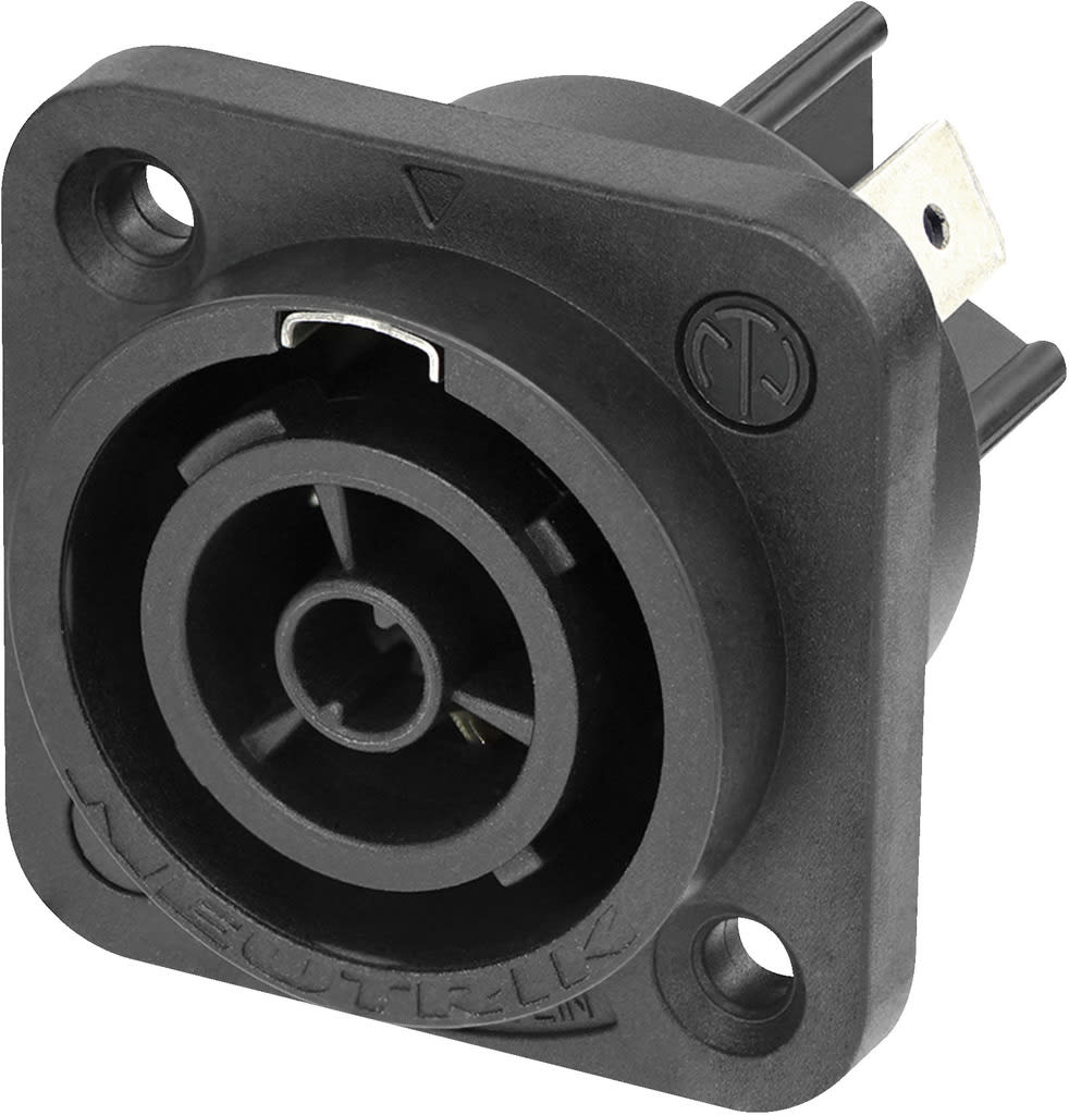 Monacor - Fiche POWERCON, châssis femelle - NEUTRIK